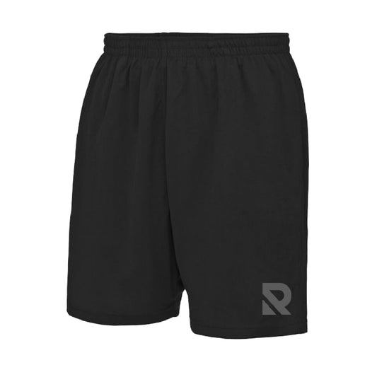 Mens Black/Grey Active shorts